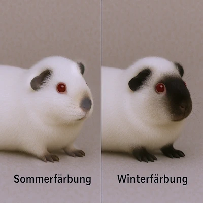 akromelanismus kaelteabzeichen vergleich