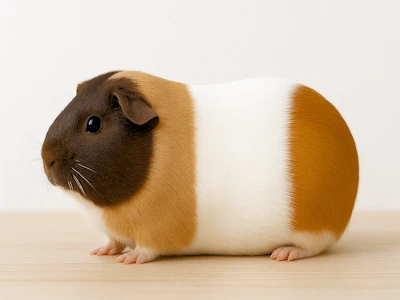 KI generiert Meerschweinchen in Quadrofoglio-schokolade