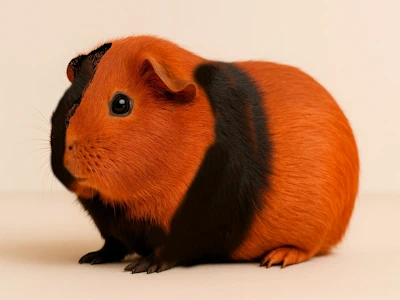 schildpatt gezeichnetes Meerschweinchen