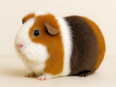Meerschweinchen schokolade-gold-weiß